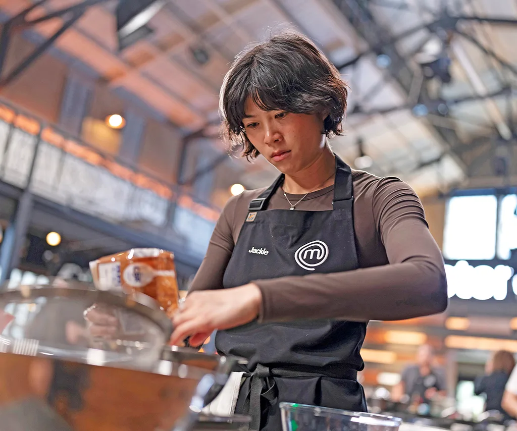 Jackie Yu in the MasterChef Australia kitchen.