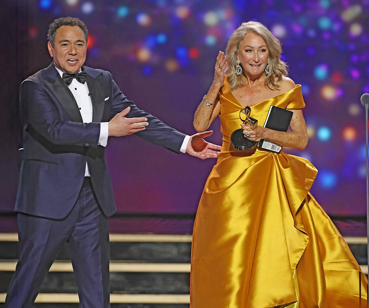Sam and Lynne McGranger at the TV WEEK Gold Logie in 2025.