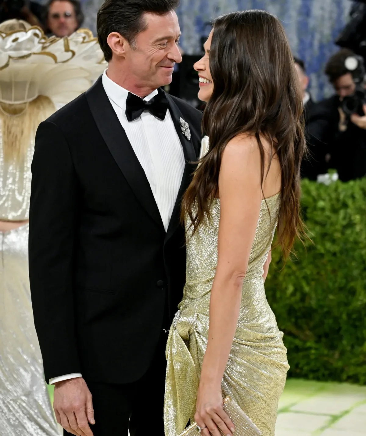 This was the couple’s Met Gala debut. Credit: Getty.