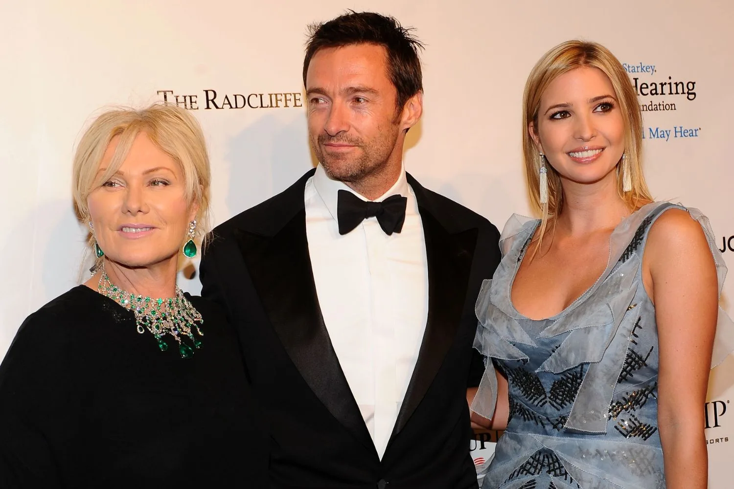 Hugh Jackman, Ivanka Trump and Deborra-Lee Furness