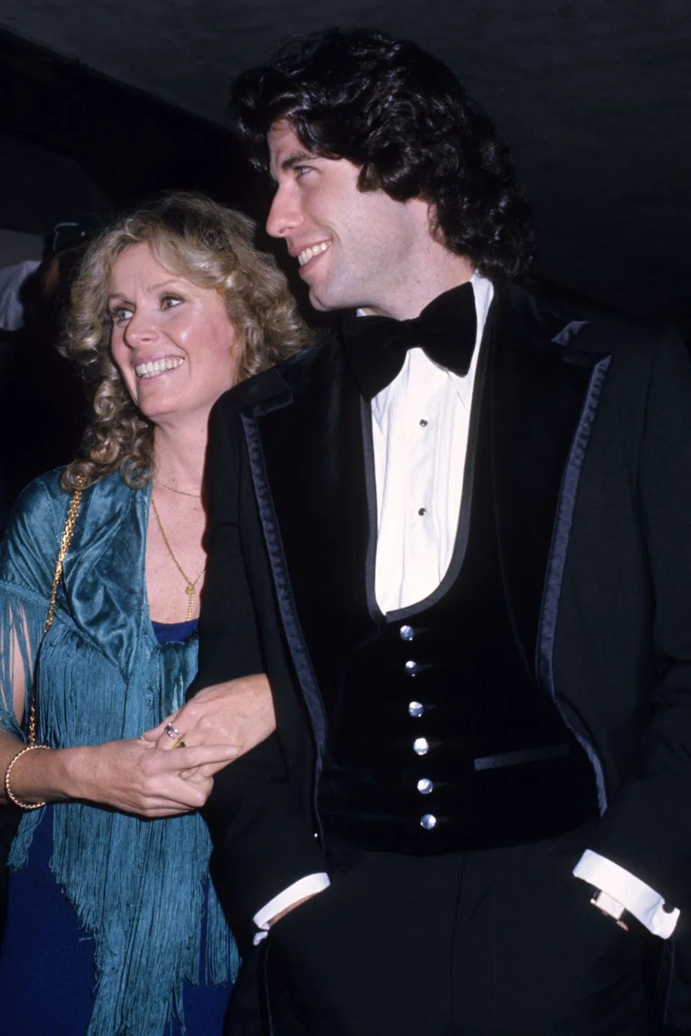 John Travolta and Diana Hyland