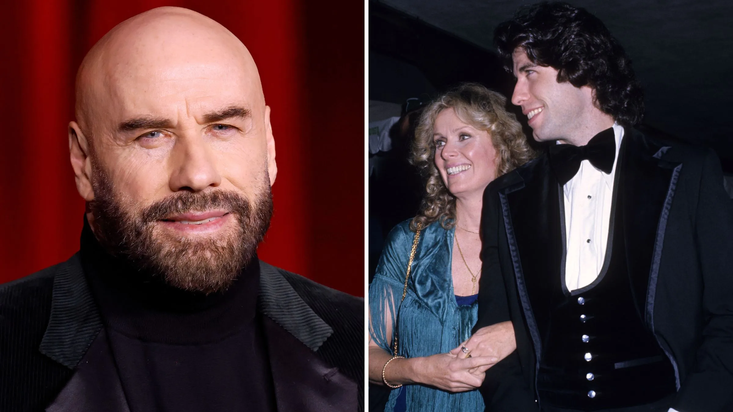 John Travolta and Diana Hyland