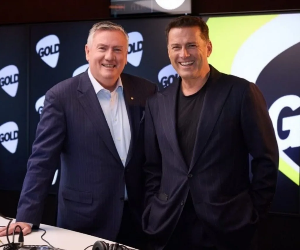 Eddie Maguire and Karl Stefanovic