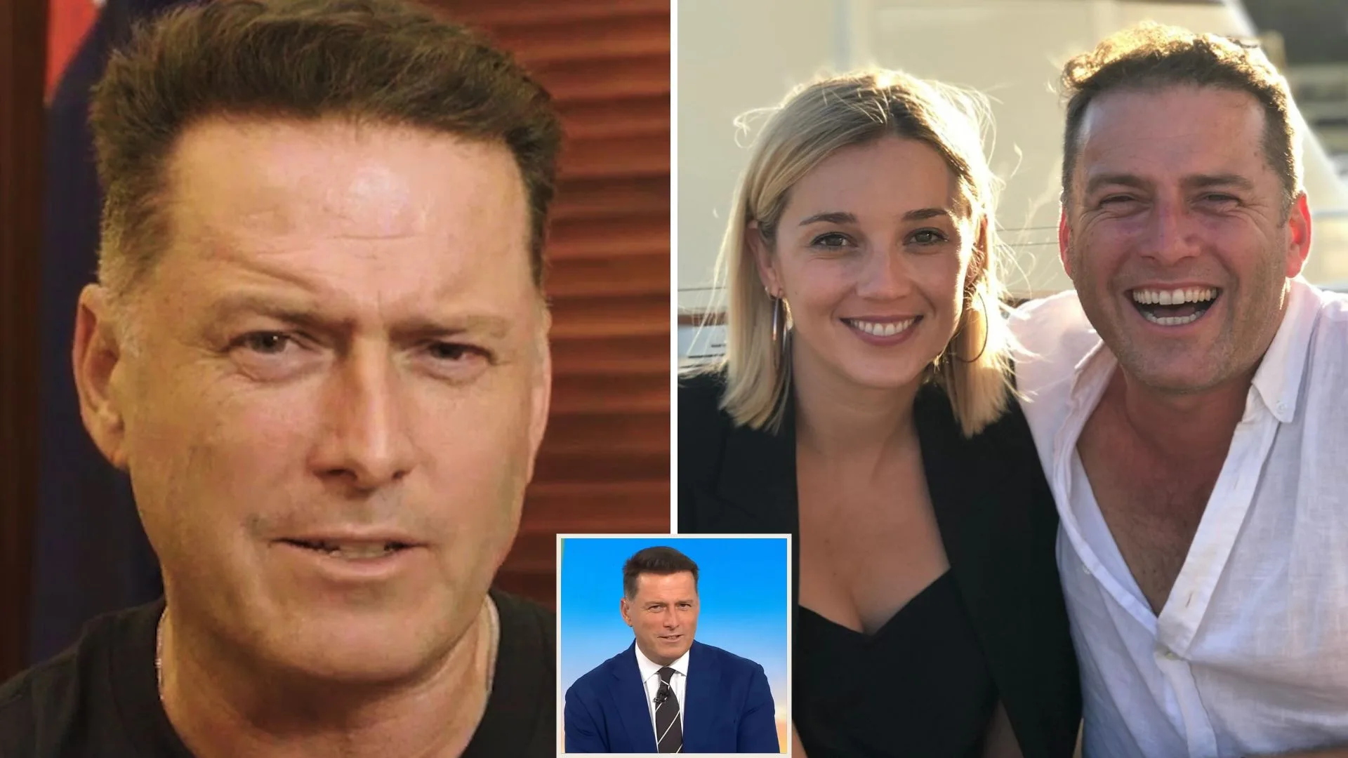Karl Stefanovic and wife Jasmine