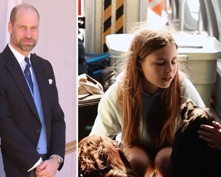 Prince William, Kate Princess of Wales and Princess Charlotte