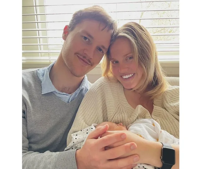 Farmer Wants A Wife Matt and Olivia baby