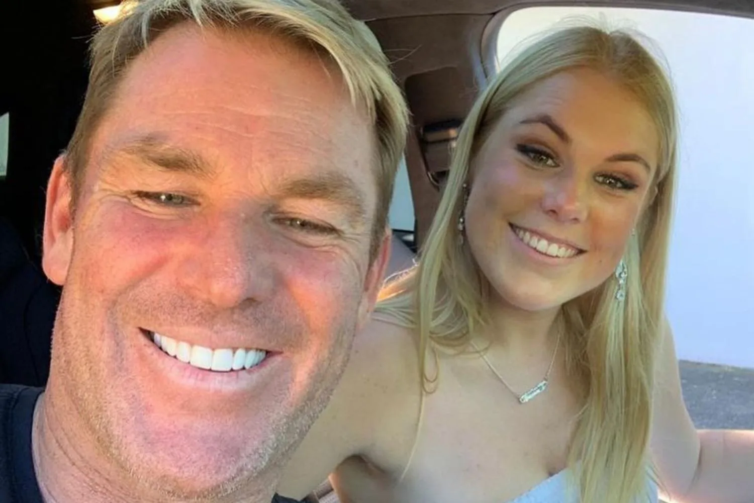 Shane Warne and daughter Brooke