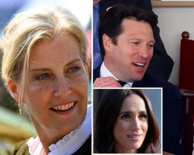 Sophie, Duchess of Edinburgh, the "hot equerry" and Lady Louise and Meghan, Duchess of Sussex