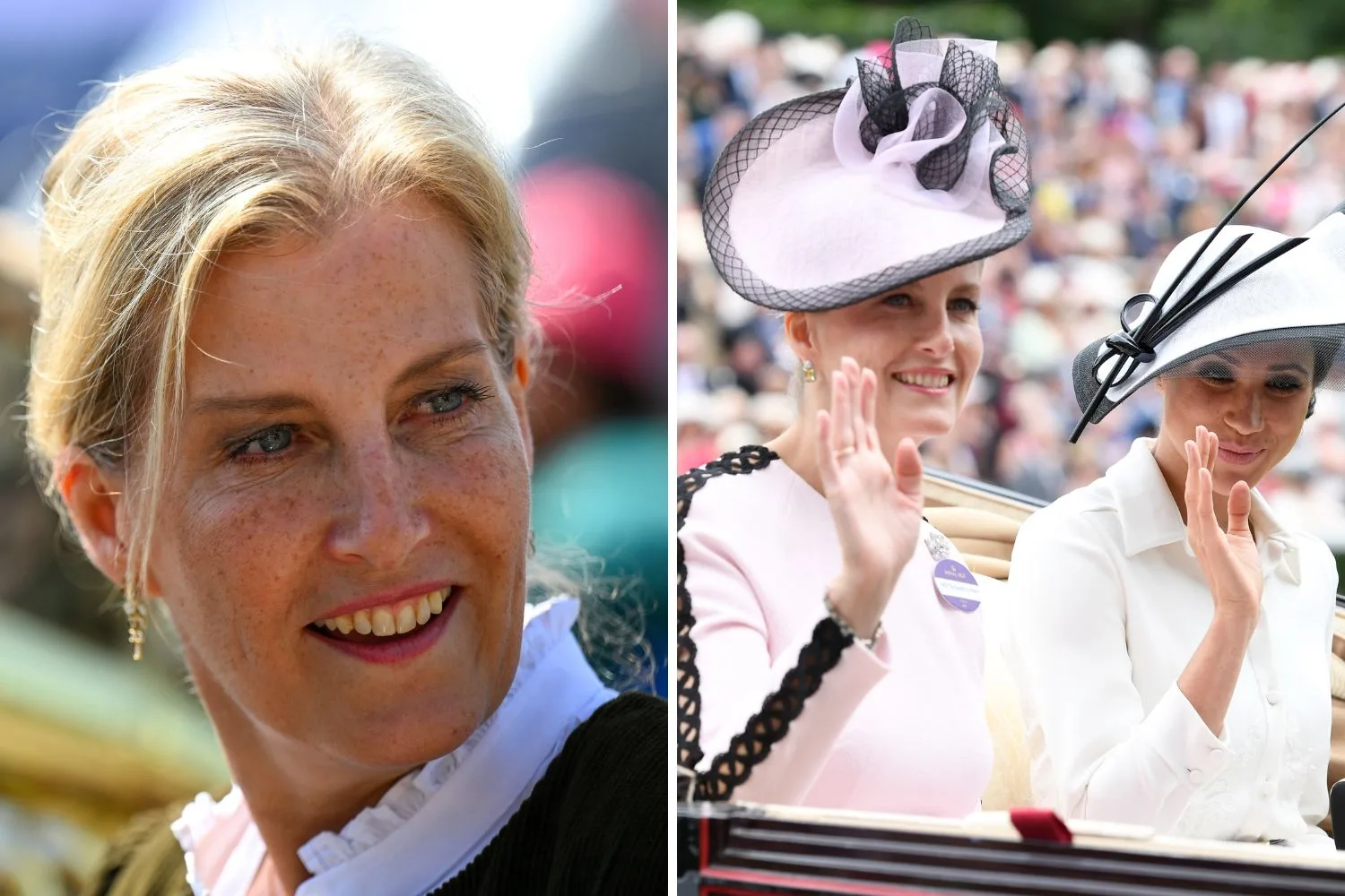 Sophie, Duchess of Edinburgh and Meghan, Duchess of Sussex.