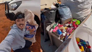 I drive 300km to recycle rubbish!