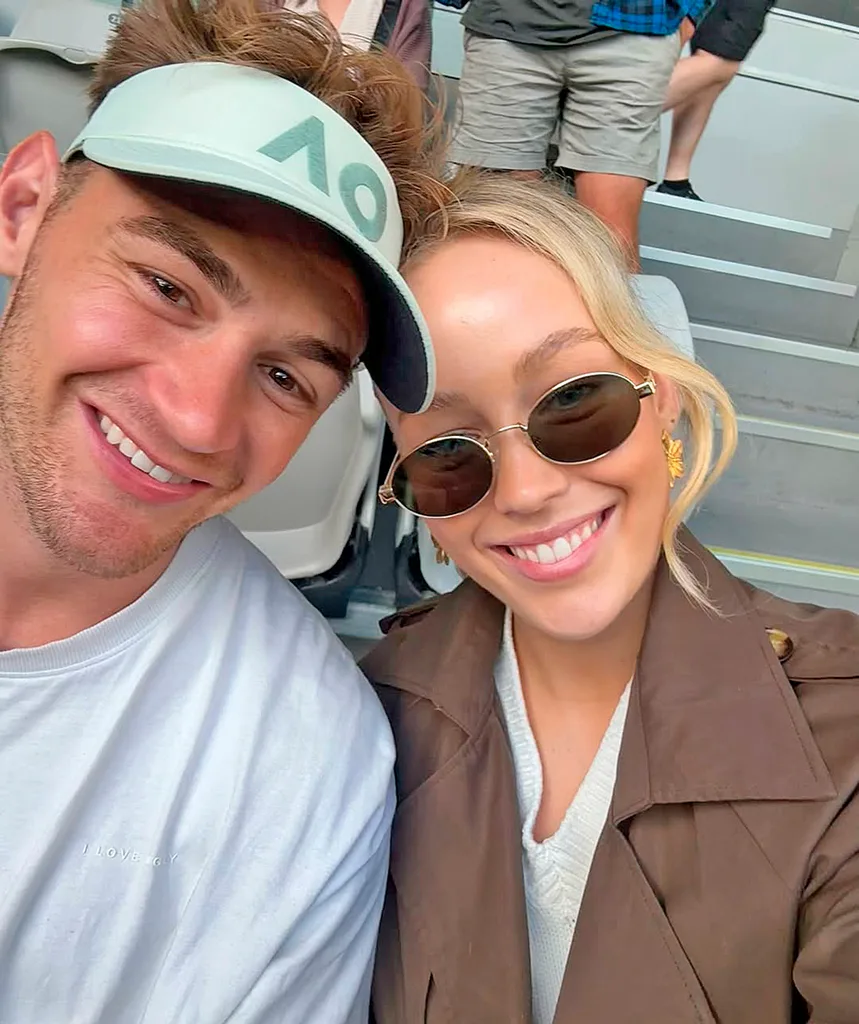 MasterChef Australia's Jack Hosking with partner Liv.