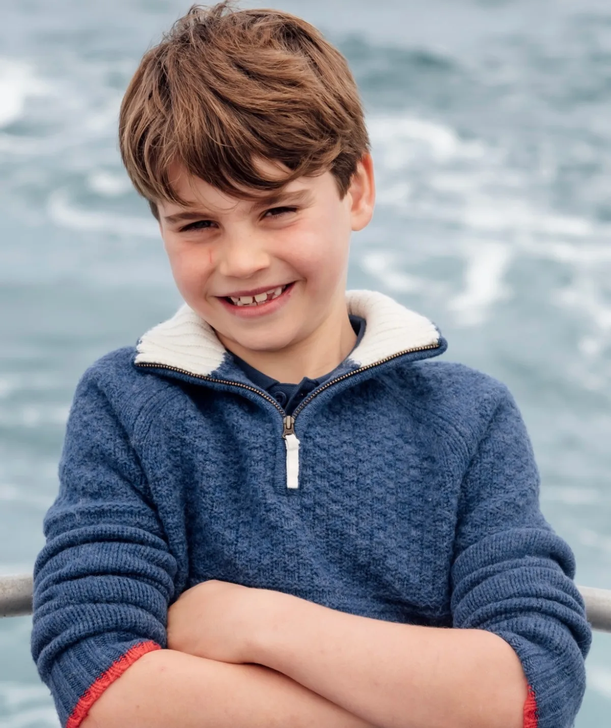 Prince Louis' recent portrait has sparked a fallout in Montecito! (Instagram)