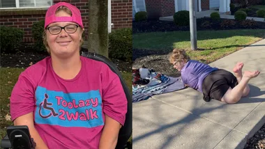 I use a wheelchair, but I can still work out