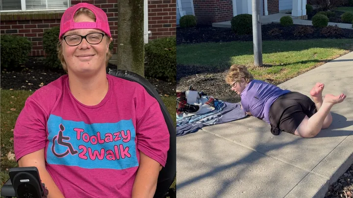 I use a wheelchair, but I can still work out
