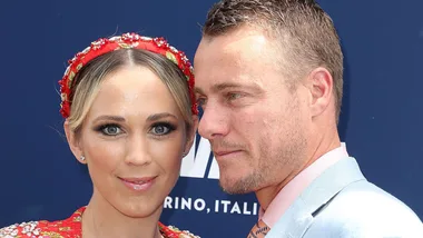 Bec and Lleyton Hewitt