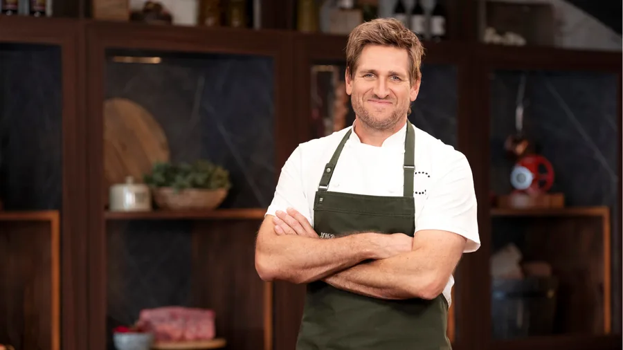 Curtis Stone in the MasterChef Australia kitchen.
