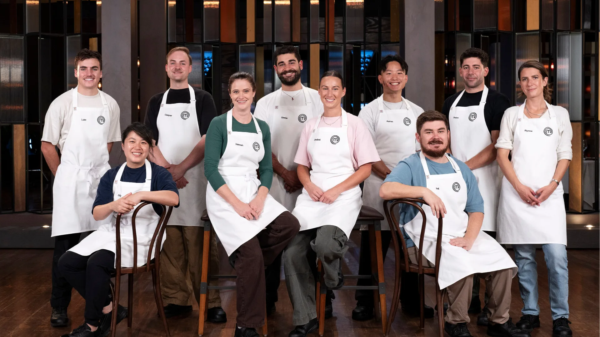 Top 10 MasterChef Australia contestants.