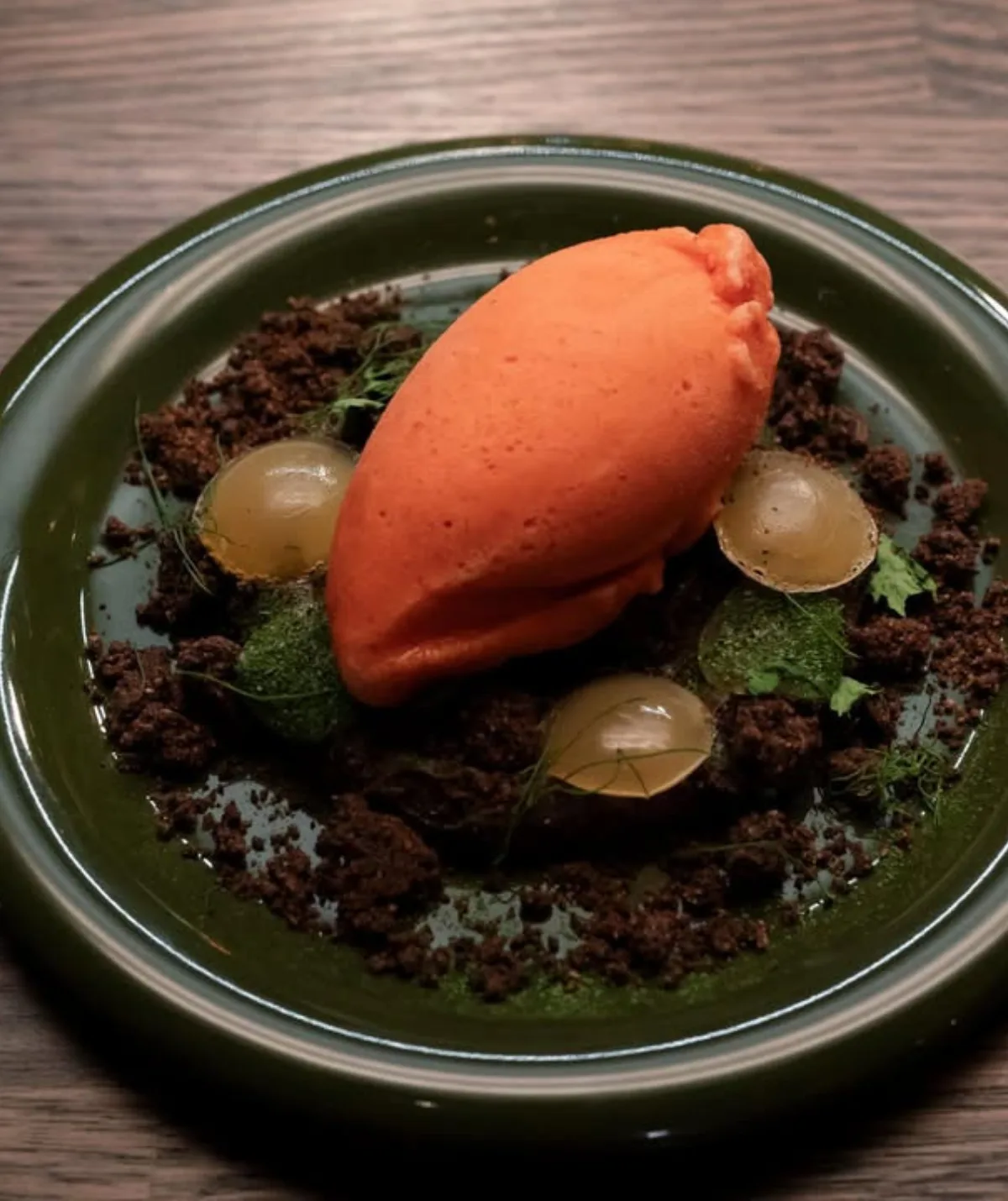 Image of Bella's Nonna's Garden dessert on MasterChef Australia.