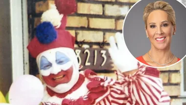 JOHN WAYNE GACY AND HIS LAWYER KAREN CONTI