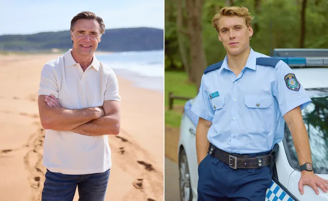 Home and Away stars Rocco Forrester-Sach and Jeremy Lindsay Taylor unpack the ‘touch and go’ shooting episode