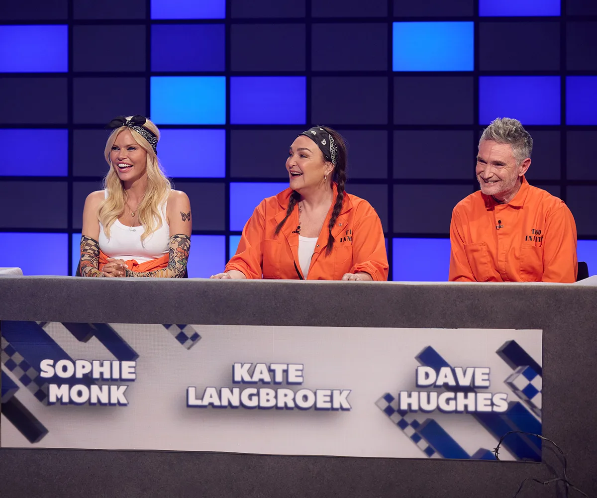 Sophie shares the panel this week with Kate Langbroek and Dave "Hughesy" Hughes.