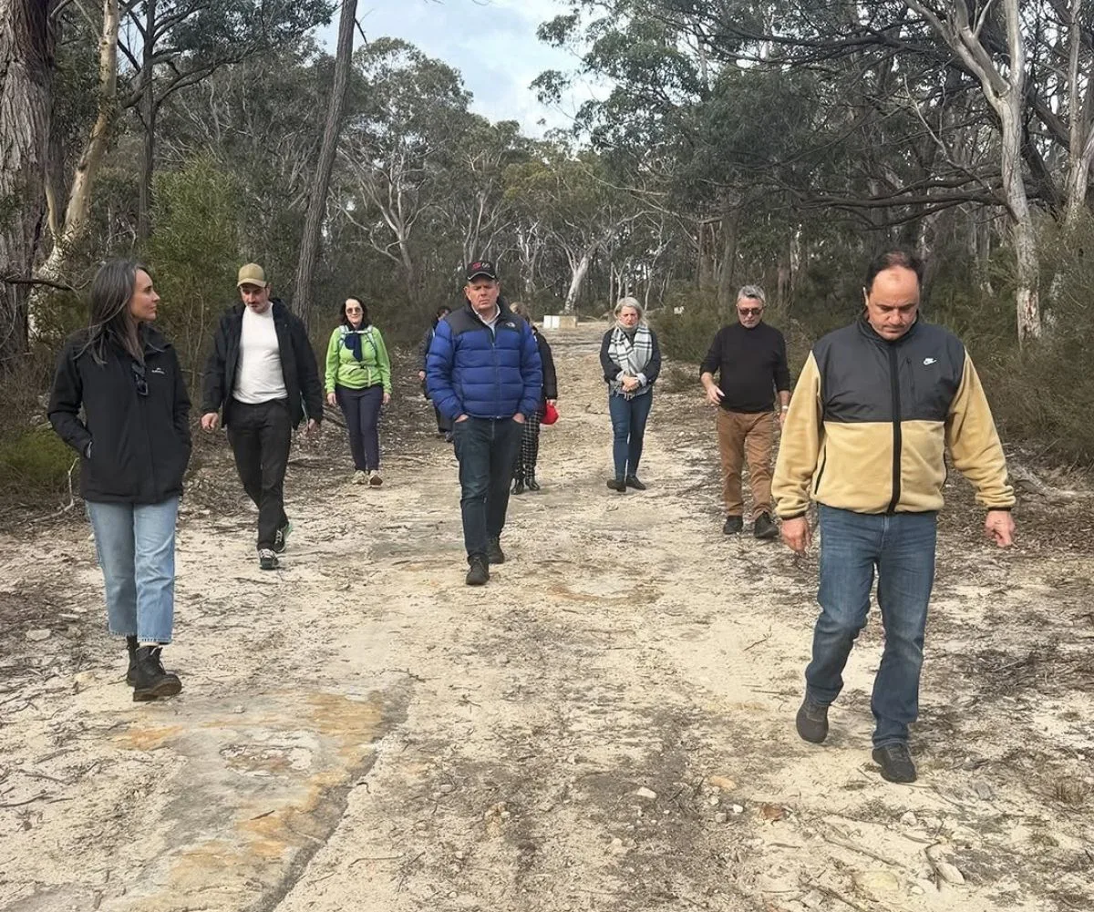 The committee running the inquiry visited Belanglo State Forest, where Milat killed and buried his victims. (Image: Facebook)