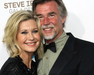 Chloe Lattanzi, Olivia Newton-John and John Easterling