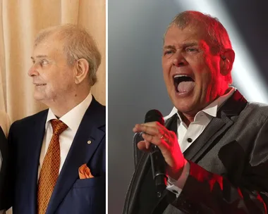John Farnham and his son Rob