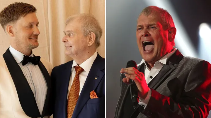 John Farnham and his son Rob