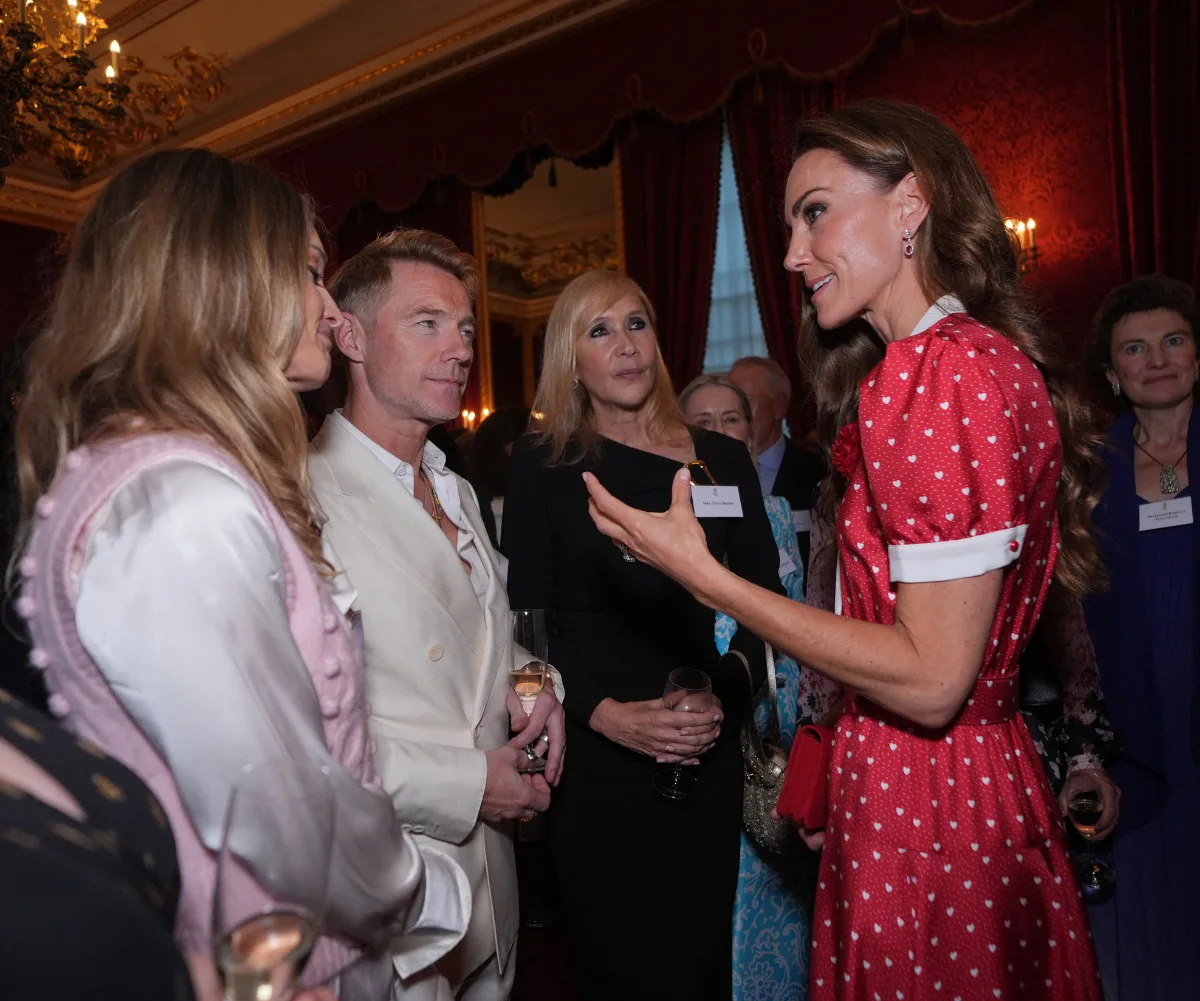 Kate Middleton, Ronan Keating and Storm Keating