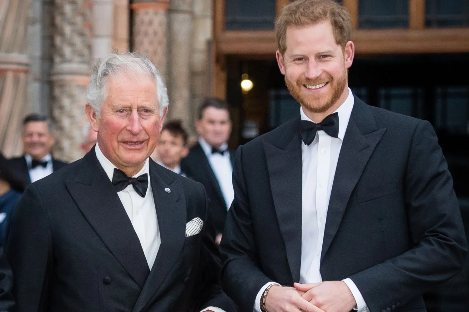 King Charles and Prince Harry