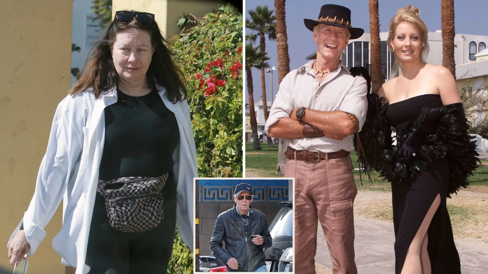 Linda Kozlowski and Paul Hogan