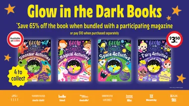 Glow into Fun with Bookoli’s Glow in the Dark Activity Books at Coles