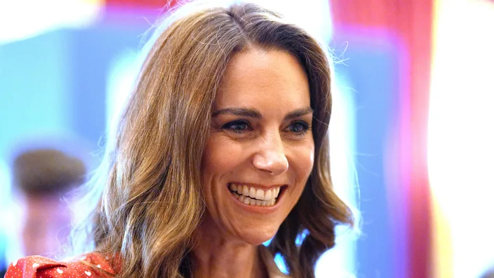 Catherine Princess of Wales smiling close up