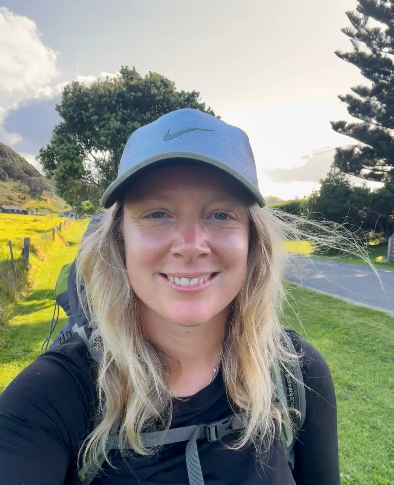 Naomi Arnold walked through NZ