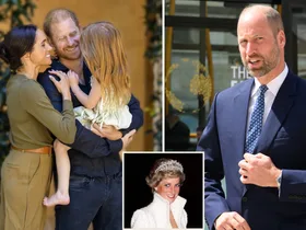 Harry and Meghan, Prince William and Princess Diana