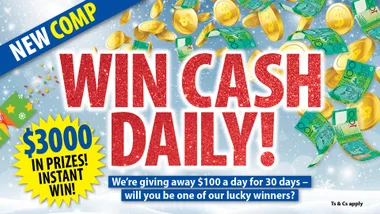 Take 5 Win Daily Cash Competition 2026