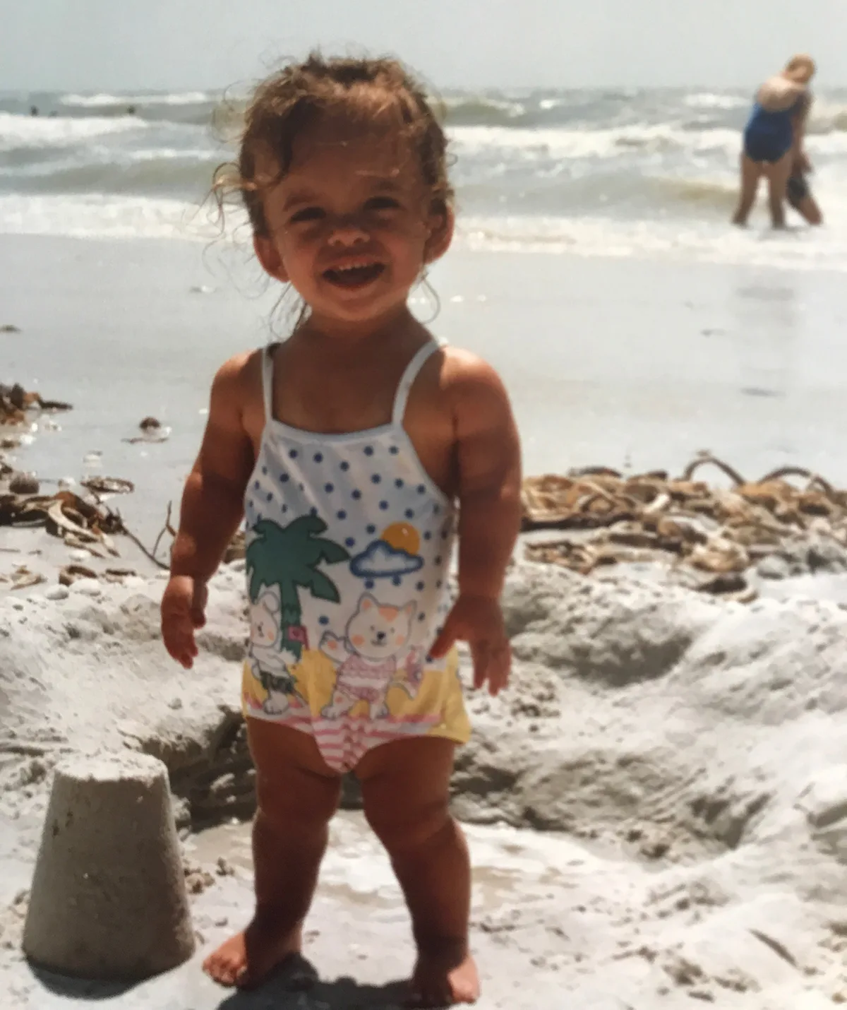 Me as a child after being born with achondroplasia. (Image: Supplied)