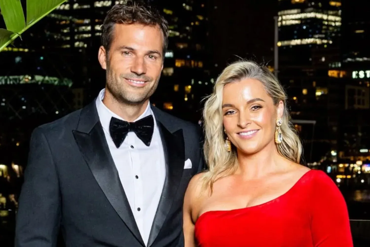 Farmer Jarrad and his winner Brodie on Farmer Wants A Wife.