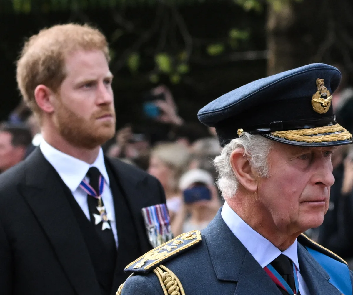 Prince Harry and King Charles
