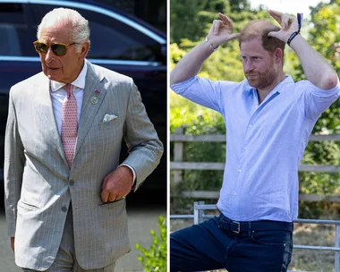 Prince William, King Charles, Prince Harry