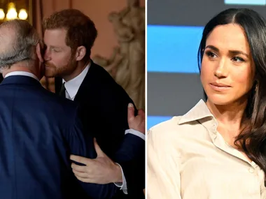 King Charles, Prince Harry and Meghan Markle