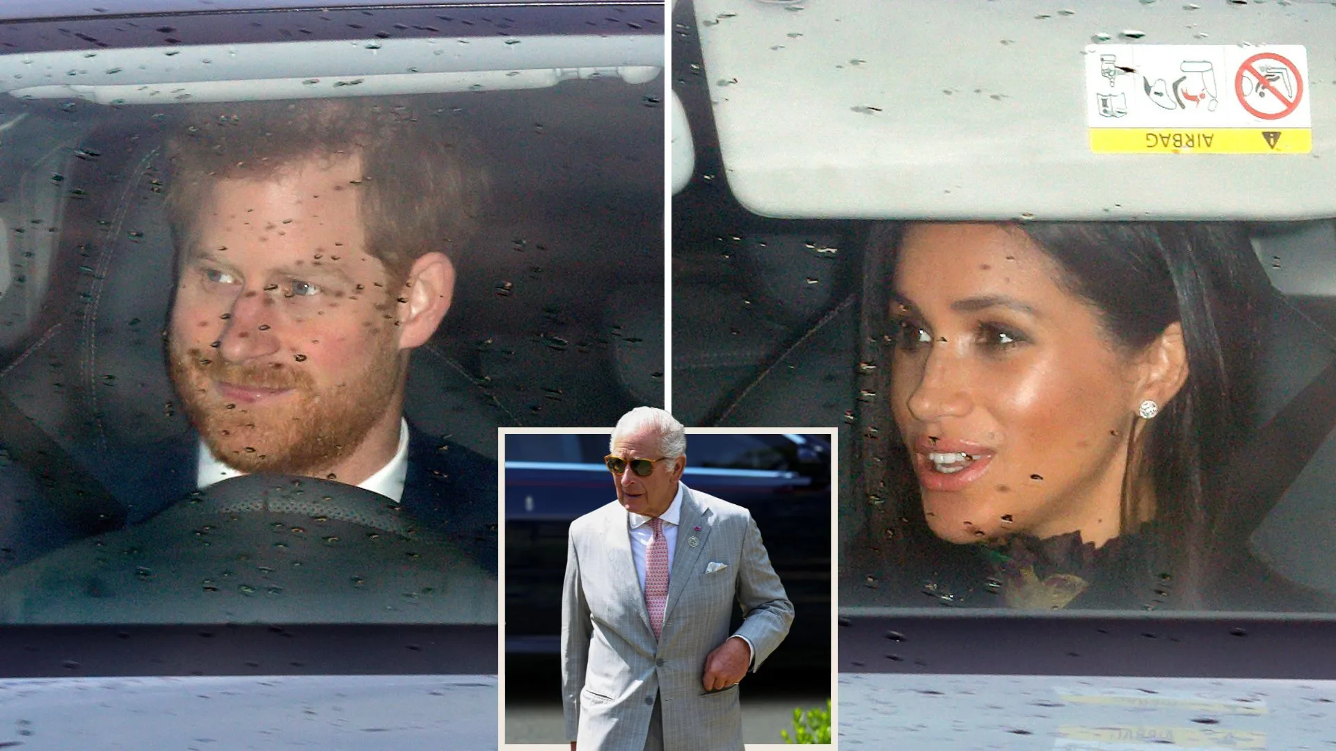 Prince harry, Meghan and King Charles
