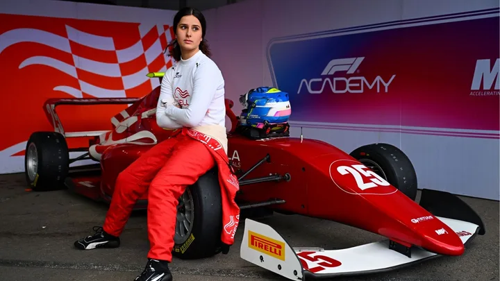F1 rising talent Joanne Ciconte