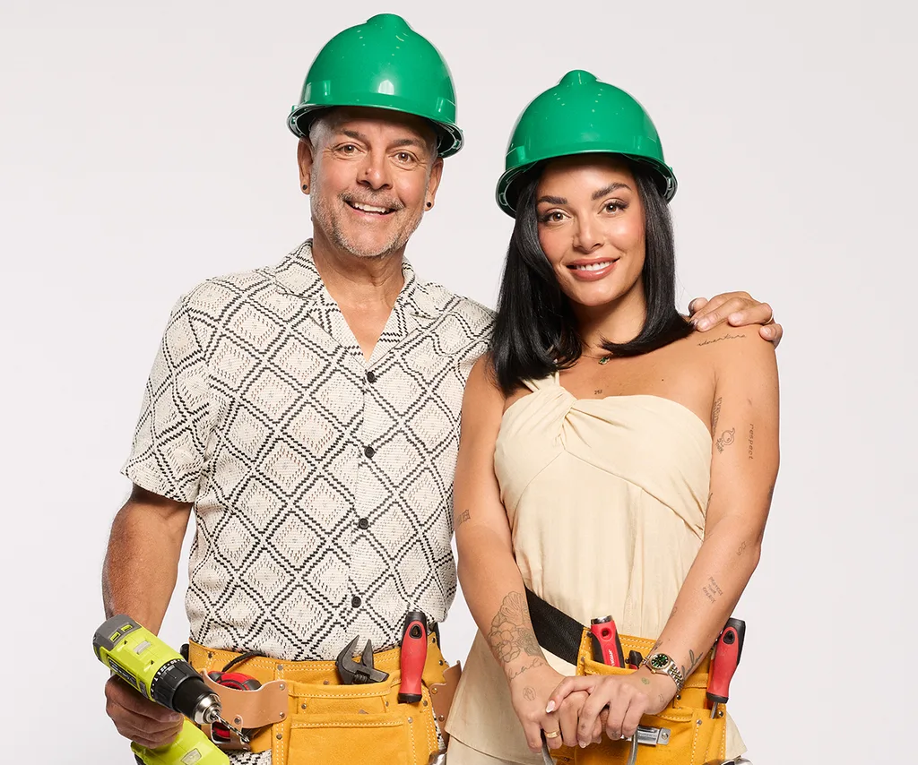 Rick and Tayla - The Block 2026 team.
