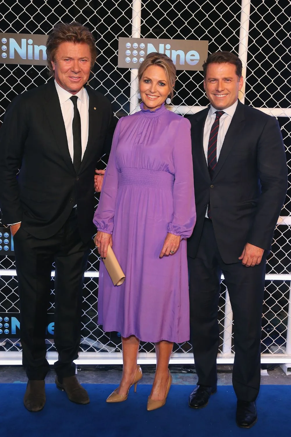 Karl Stefanovic with his Today Show colleagues Georgie Gardner and Richard Wilkins