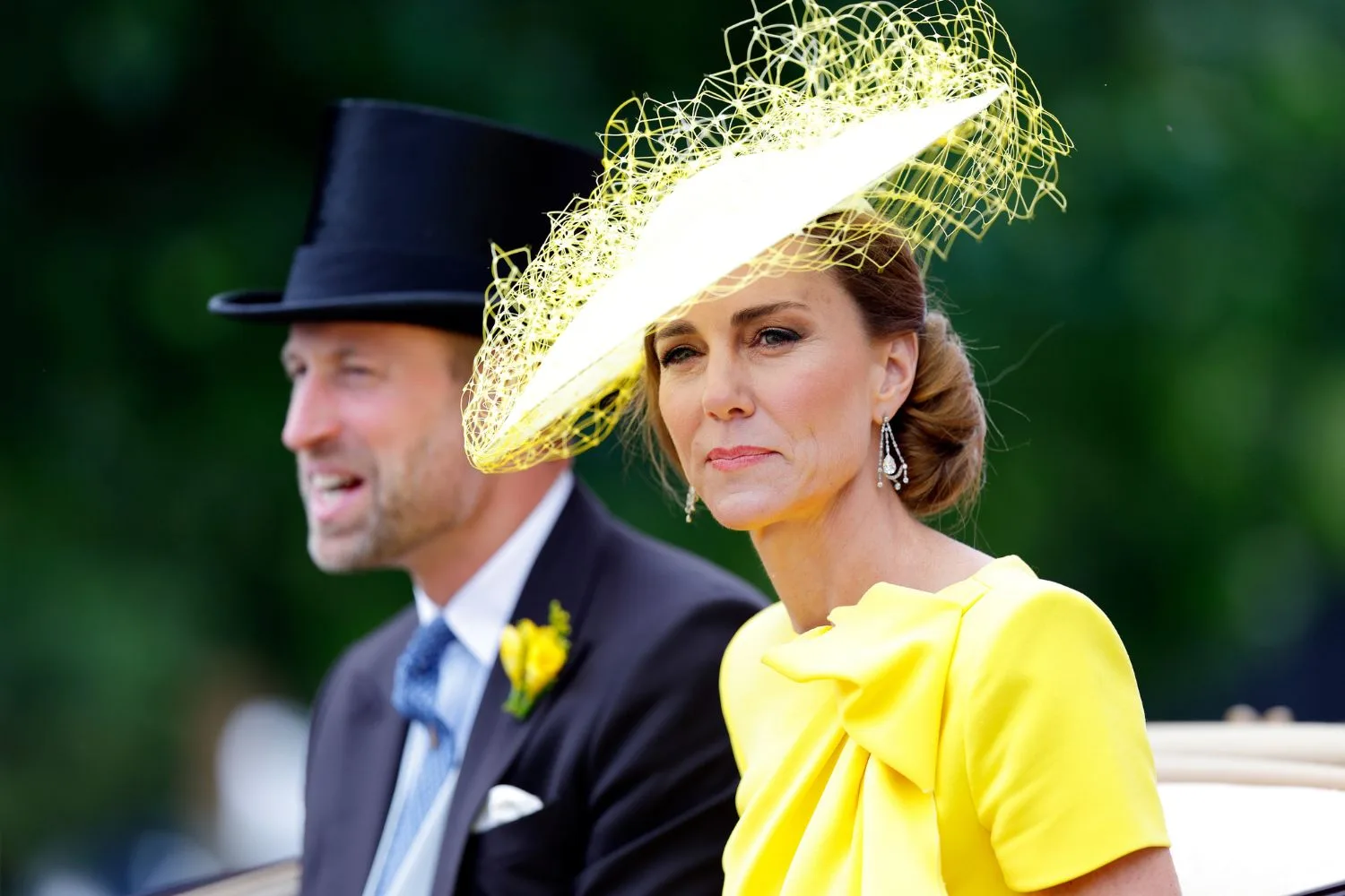 Prince William with Kate, Princess of Wales
