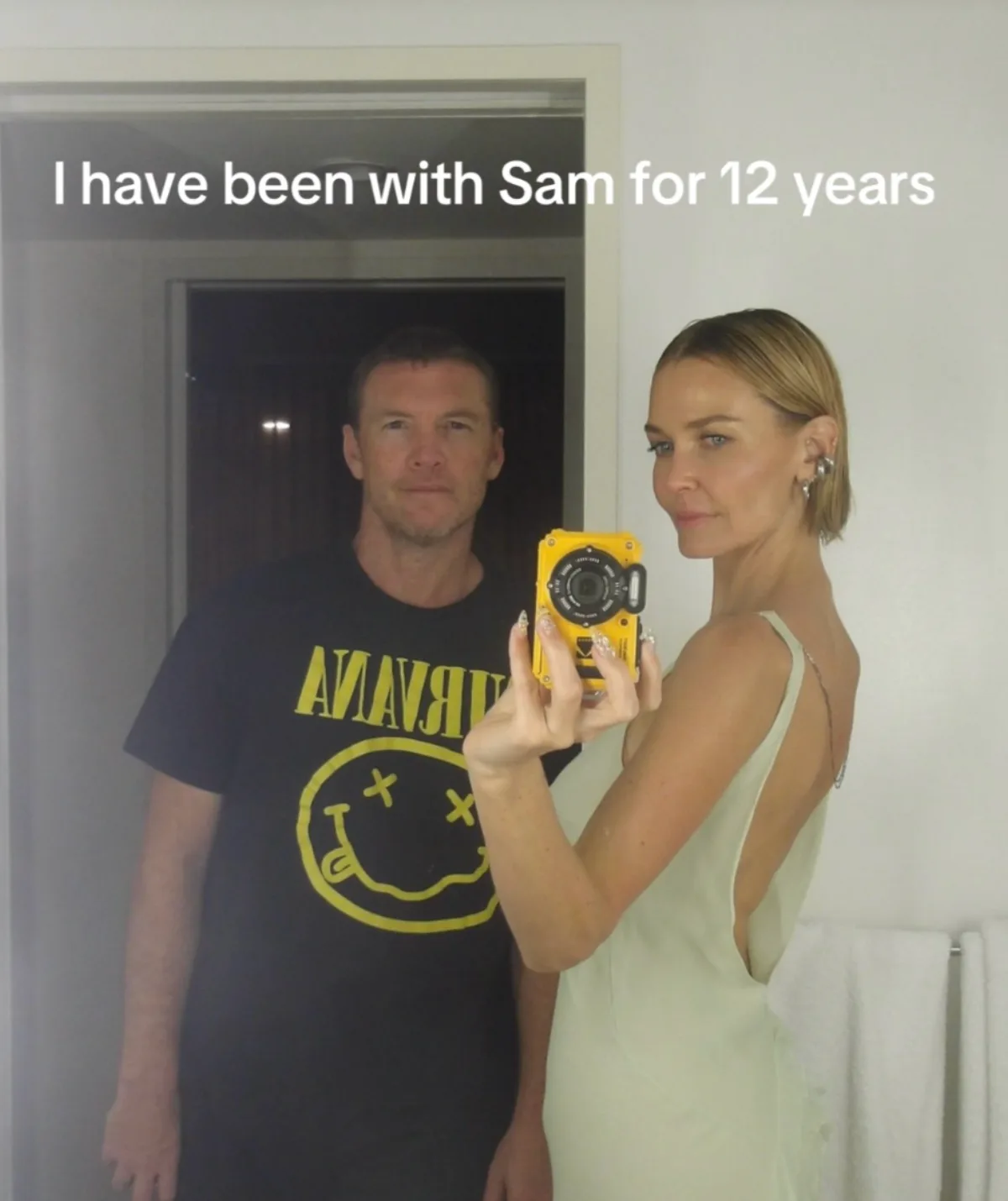 Lara Worthington and Sam Worthington