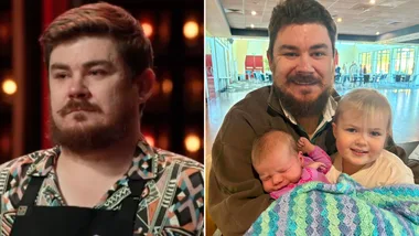 MasterChef's Pat McGarry elimination photos of baby daughter Stevie