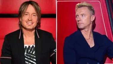 Keith Urban and Ronan Keating The Voice Australia
